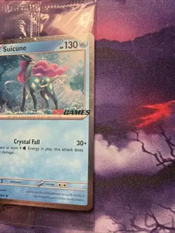 Suicune 026/094 EB Games Stamped Promo Holo Phantasmal Pokemon Card - SEALED - Image 3