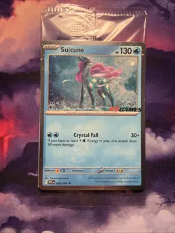 Suicune 026/094 EB Games Stamped Promo Holo Phantasmal Pokemon Card - SEALED - Image 4