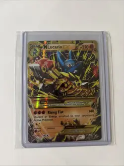 M Lucario EX Holo Card 113/111 Secret Edition XY-Furious Fists Near Mint - Image 1