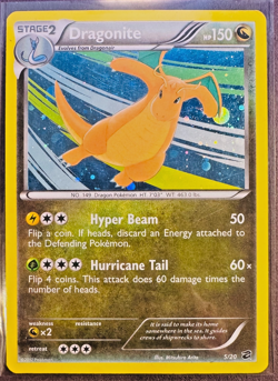 GALAXY SWIRL Dragonite - 5/20 - Cosmos Holo - Dragon Vault - Pokemon Card-LP-NM - Image 1