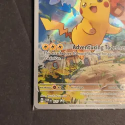 Sealed Pikachu SVP 027 Scarlet & Violet Paldea Evolved Promo Card ETB Elite Box - Image 3