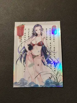 No. 029 Boa Hancock One Piece Manga Anime Goddess Story TCG Holo Waifu Card - Image 1