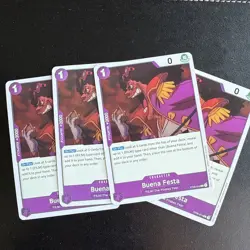 One Piece Starter Deck 5: Film Edition Buena Festa ST05-014 Card X4 - Image 1