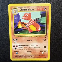 Pokemon TCG Charmeleon Base Set 2 Card 35/130 Unlimited - Image 1