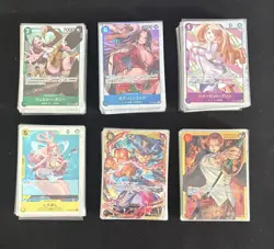 One Piece TCG Japanese Super Rare SR Lot (120x) Cards Bundle plus SEC - Image 1