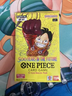 500 Years In The Future Booster Pack One Piece Card Game OP07 English OP7 - Image 1