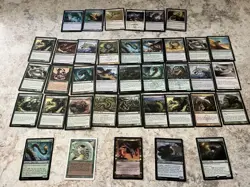 MTG WURMS Themed Magic The Gathering Card Lot + Xtras Added ! - Image 1