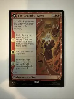 The Legend of Roku (FOIL) - MTG Avatar: The Last Airbender TLA - Image 1