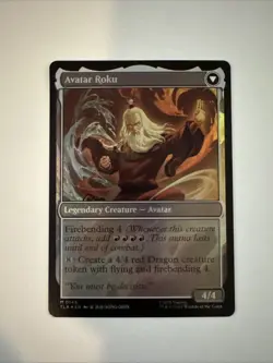 The Legend of Roku (FOIL) - MTG Avatar: The Last Airbender TLA - Image 2