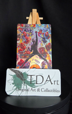 THRILL OF POSSIBILITY ~ NM ~ MTG Magic- 0028 MAR Spider-Man BORDERLESS FOIL - Image 1