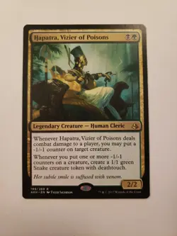 Amonkhet Magic: The Gathering Hapatra, Vizier of Poisons MTG - Image 1