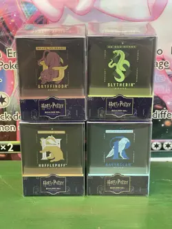 NEW Ultimate Guard Boulder 100+ MTG Harry Potter All 4 Houses DECK BOX TCG - Image 1