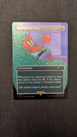 Magic: The Gathering Smothering Tithe SpongeBob Secret Lair - Image 1