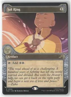Sol Ring (Showcase) P Avatar: The Last Airbender: Eternal-Legal 316 NM - Image 1