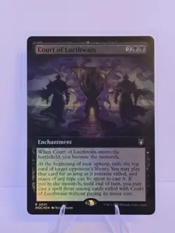 Court of Locthwain (Extended Art) Commander: Wilds of Eldraine Foil - Image 1