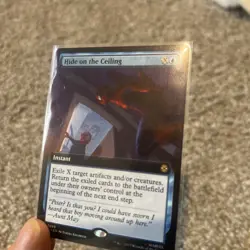 Hide on the Ceiling (Extended Art) 249 MTG Marvel's Spider-Man Non-Foil NM/M - Image 1