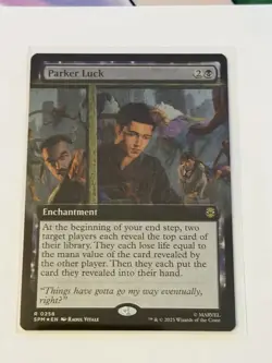 Parker Luck Extended Art Marvel's Spider-Man Foil 258 - Image 1