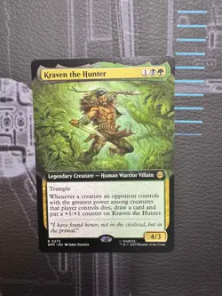 Kraven the Hunter Marvel's Spider-Man Extended Art Rare - Image 1
