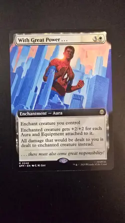 With Great Power... (Extended Art) R Marvel's Spider-Man 248 NM - Image 1