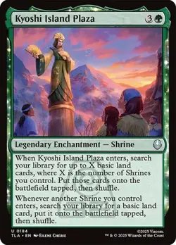 NM Kyoshi Island Plaza, MTG, Avatar: The Last Airbender, Magic, 184 - Image 1