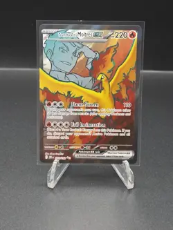 Pokemon TCG Team Rocket Moltres Ex 208/182 Ultra Rare Full Art Destined Rivals - Image 1