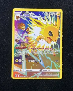 2022 Pokemon TCG English Brilliant Stars Trainer Gallery TG04/TG30 Jolteon M10 - Image 1