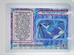 THE CAPTURE OF LUGIA 2000 TOPPS POKEMON THE MOVIE #57 Q2371 - Image 2