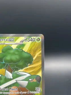 Torterra ex 185/162 - Pokemon SV05: Temporal Forces Full Art Ultra Rare Holo NM - Image 3