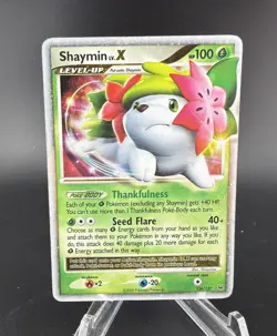 Pokemon Shaymin Lv. X 126/127 DP Platinum Ultra Rare - Image 1