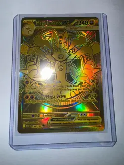 Pokemon TCG: Mega Evolution (MEG/ME01): Mega Lucario EX 188/132 Gold Foil - Image 2