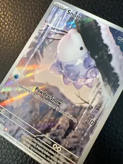 Snom 168/162 2024 Pokemon Temporal Forces Illustration Rare PACK FRESH NM * - Image 3