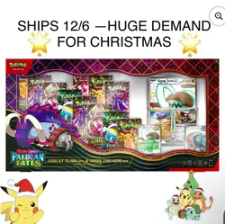 Pokemon Paldean Fates Great Tusk Iron Treads EX Premium Collection PRE-SALE 12/6 - Image 1