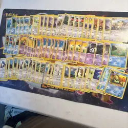 Pokemon Lot Vintage Early 2000s WOTC And More Old School Fire Collection - Image 1