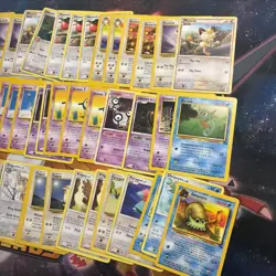 Pokemon Lot Vintage Early 2000s WOTC And More Old School Fire Collection - Image 2