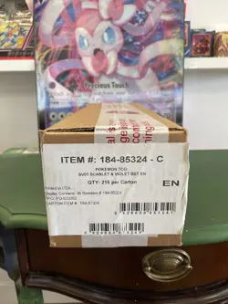 Pokemon TCG: Scarlet & Violet Base Set SV01 Booster Box Sealed Case - Image 1