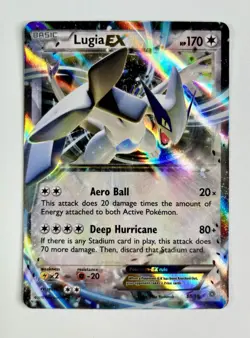 Lugia EX 2015 Pokemon XY Ancient Origins Ultra Rare #68/98 * Near Mint - Image 1
