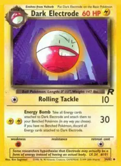 Hero Deal, English - 4 x Pokemon Dark Electrode - 34/82 - Uncommon - Unlimited E - Image 1