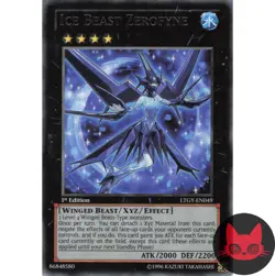 Yugioh Ice Beast Zerofyne LTGY-EN049 Rare 1st Edition NM - Image 1