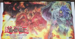 YU-GI-OH RARE PLAYMAT KONAMI YUBEL HOBBY LEAGUE MAT - Image 1