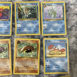 Vintage Pokemon 1st Edition Fossil Series - lot of 16 cards - Non Holo - Image 3