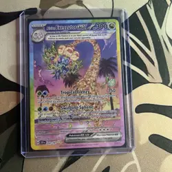Alolan Exeggutor EX 242/191SV08: Surging Sparks Holo Card NM Condition - Image 1