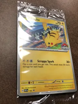 Pikachu SCP 190 World Championship 2024 Promo Card SEALED - Image 1