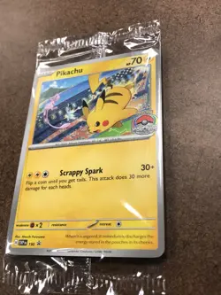 Pikachu SCP 190 World Championship 2024 Promo Card SEALED - Image 2