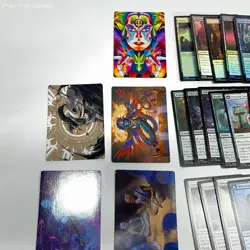 Lot of 226 MTG Lost Caverns of Ixalan Cards (Full Arts, Foils, Art Series, etc.) - Image 2