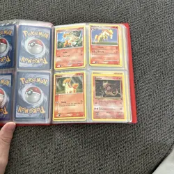 Vintage Pokemon Binder Collection Pikachu Holo Card Lot - Image 5