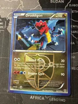 Druddigon 94/135 Cracked Ice Holo Plasma Storm Pokemon Card - Image 1