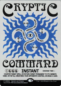 MTG Cryptic Command Secret Lair Drop Foil Sealed Promo Card Sealed - Image 1
