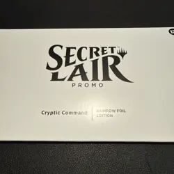 MTG Cryptic Command Secret Lair Drop Foil Sealed Promo Card Sealed - Image 2
