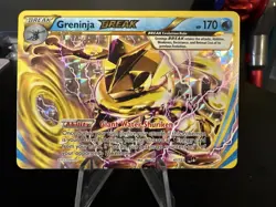 Greninja BREAK 41/122 Breakpoint Ultra Rare Holo 2016 Pokemon TCG Card - Image 1