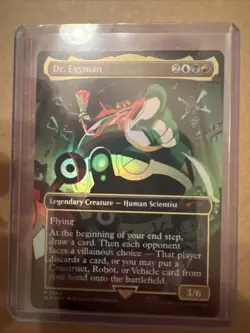 Dr. Eggman Secret Lair Sonic the Hedgehog Magic: The Gathering Card - Image 1